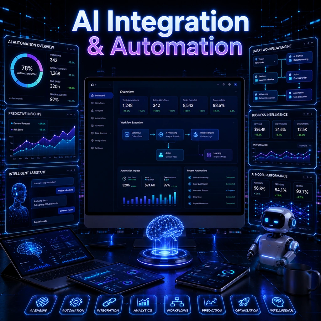 AI integration and automation solutions for startups